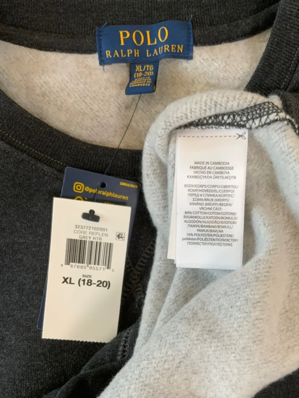 POLO Ralph Lauren Fleece Crewneck Sweatshirt